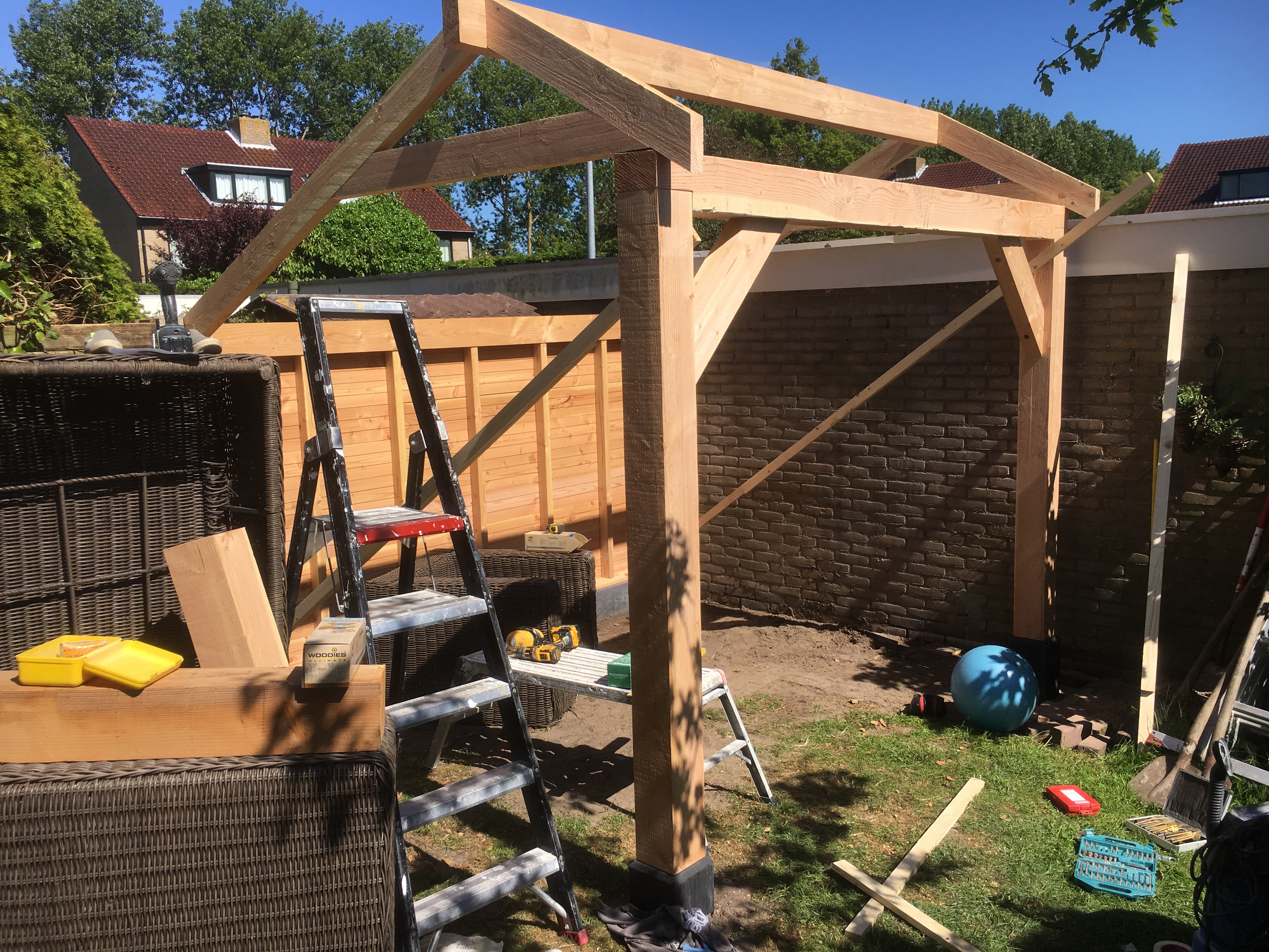 Berging of tuinhuis voorbeeld 4