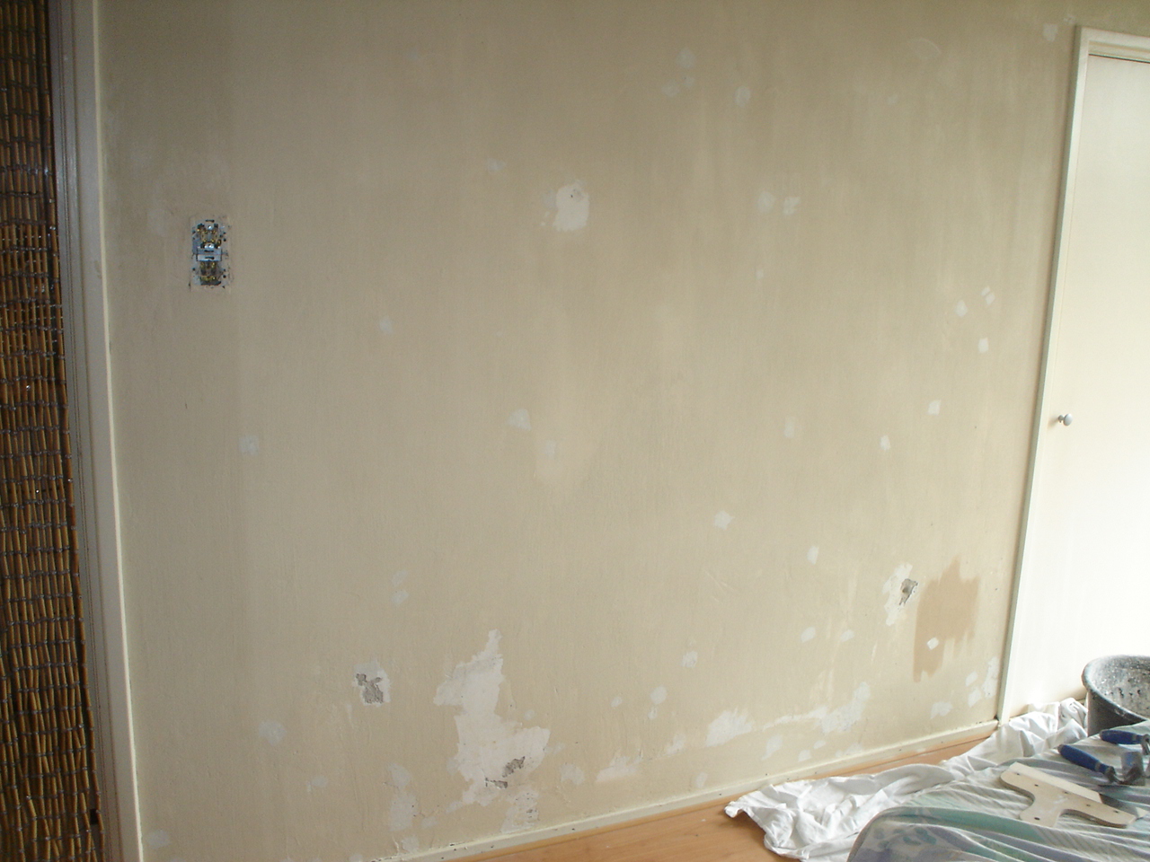 Wandafwerking voorbeeld 2